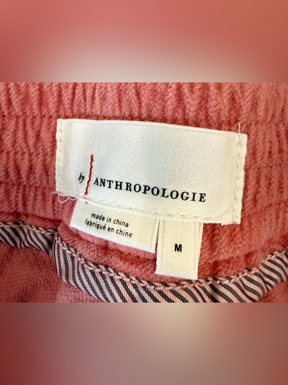 Anthropologie Kalea High-Waist Joggers - Dusty Rose, Medium - Picture 6 of 8